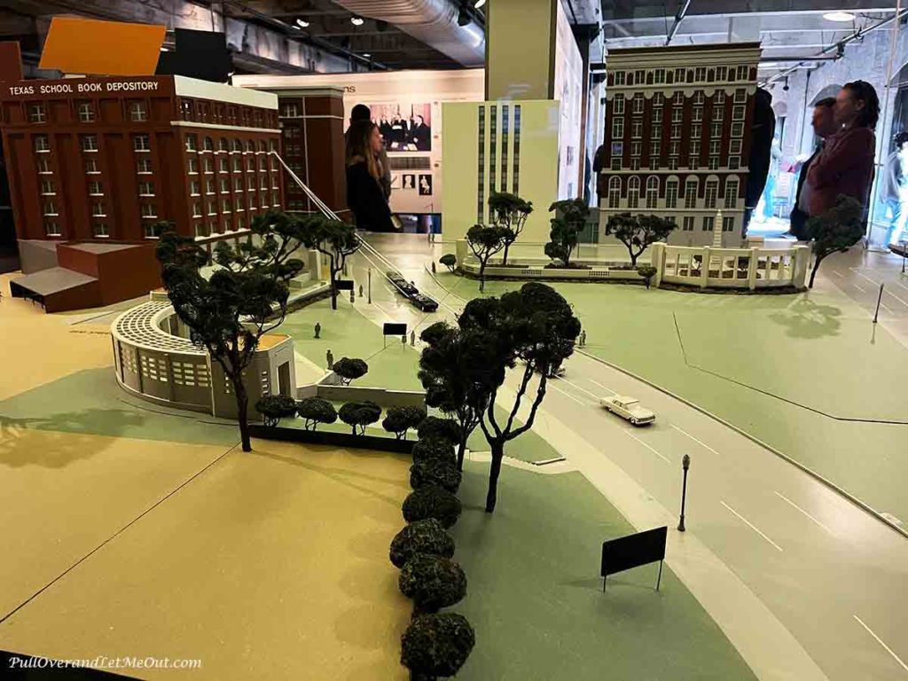 FBI scale model of Dealey Plaza