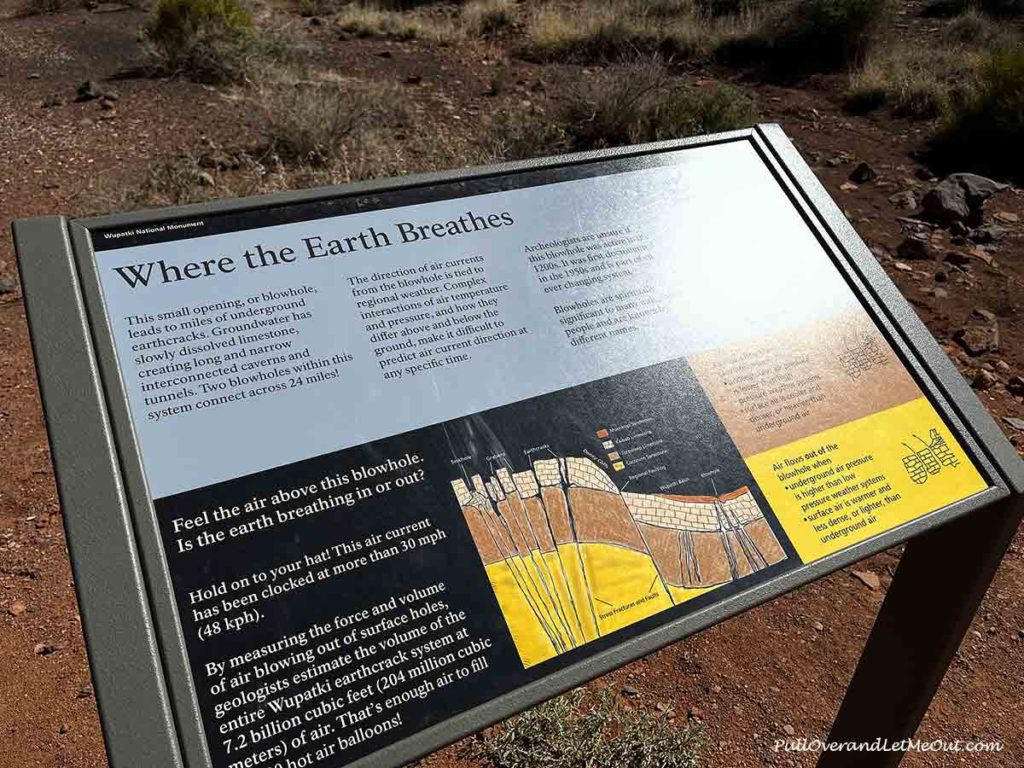 an informational plaque for tourists to read.