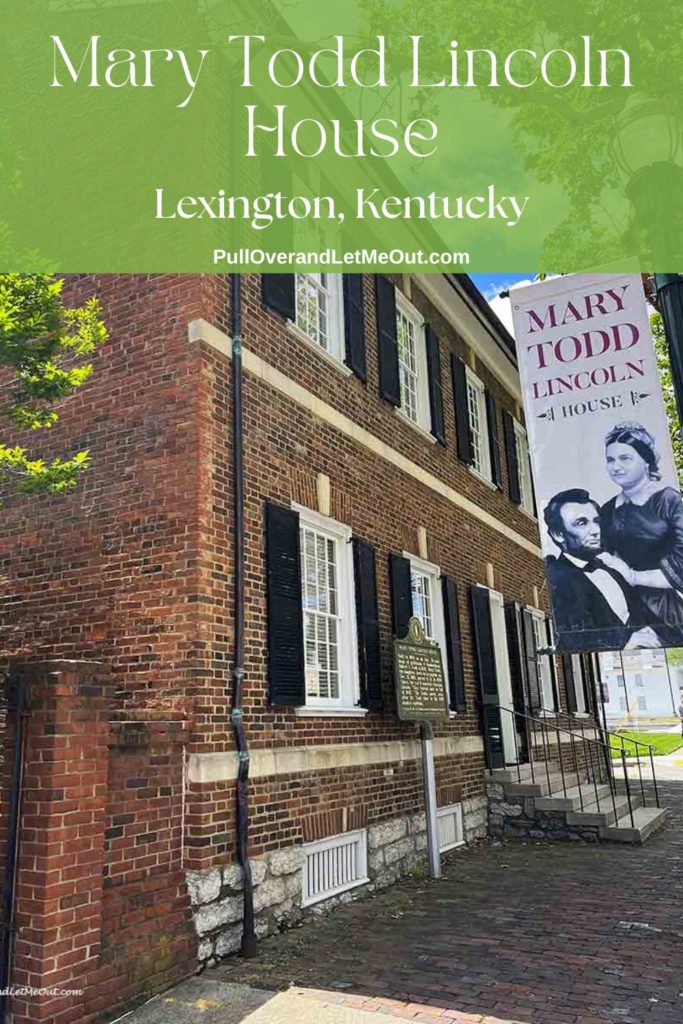 a pinterest pin of the Mary Todd Lincoln house