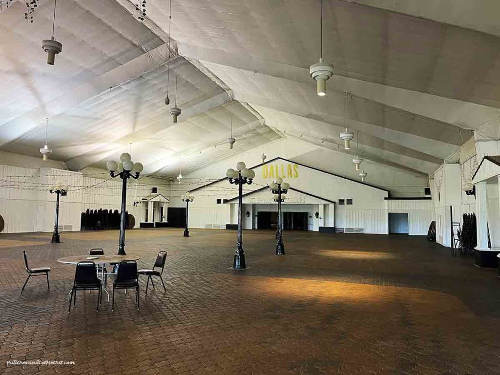 a large empty ballroom