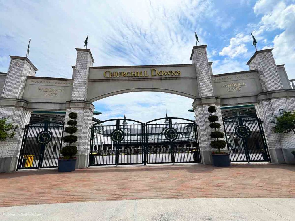 the gate at Churchill Downs