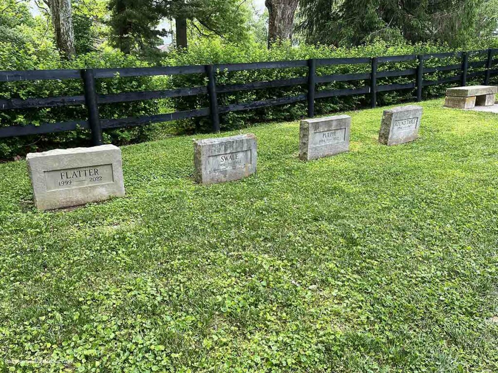 horse tomb stones