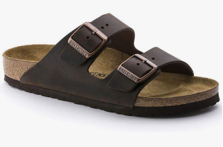 a single Birkenstock sandal