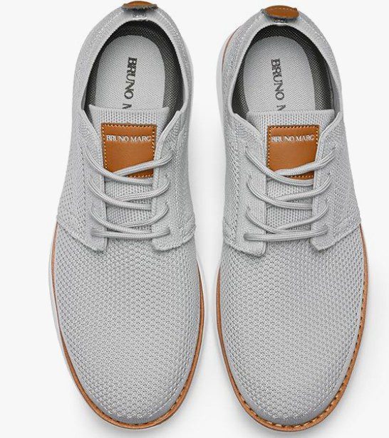 a light gray pair of men's shoes