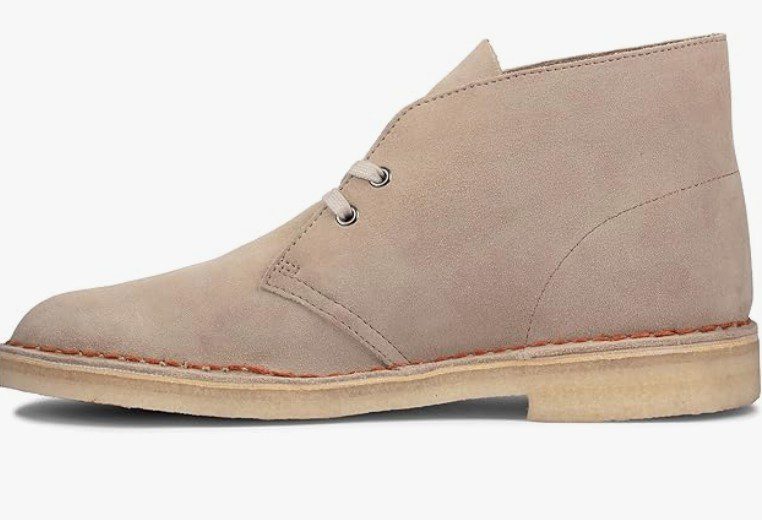 a tan men's desert boot