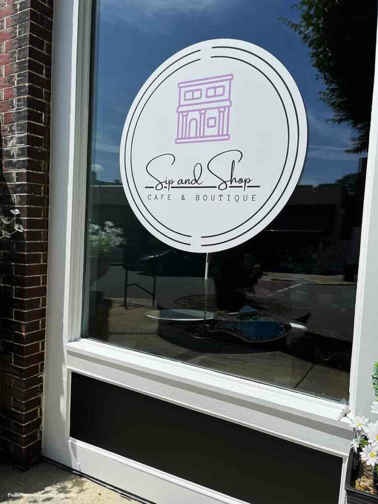 Sip and Shop on Main Street in Wendell, NC