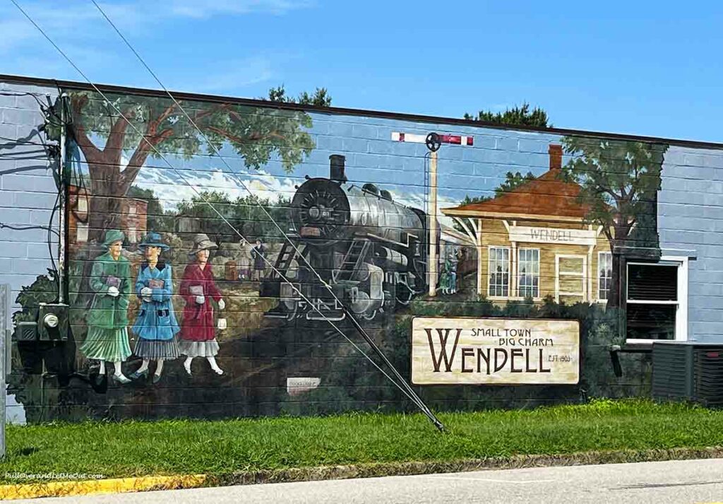 Wendell NC mural