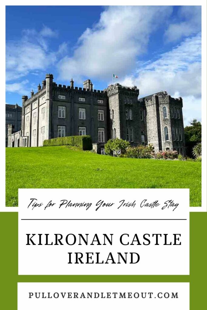a pin featuring Kilronan Castle in Ireland