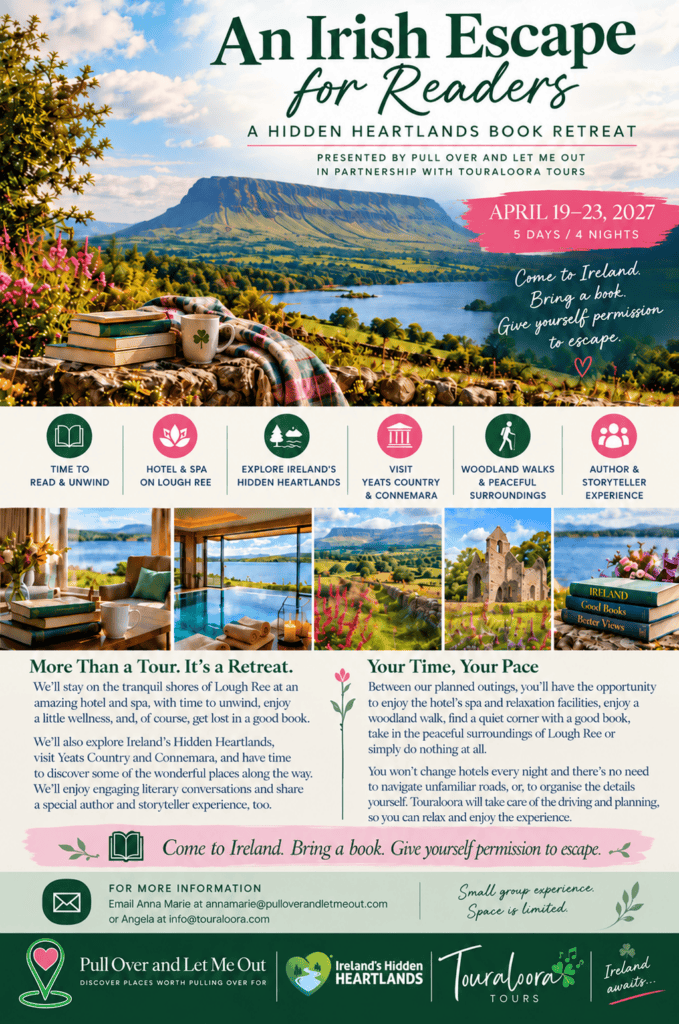 a tourism flyer promoting a trip to Ireland