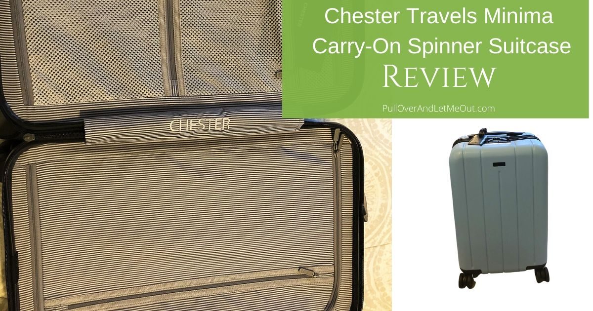 Chester Travels Minima Carry-On Spinner Suitcase