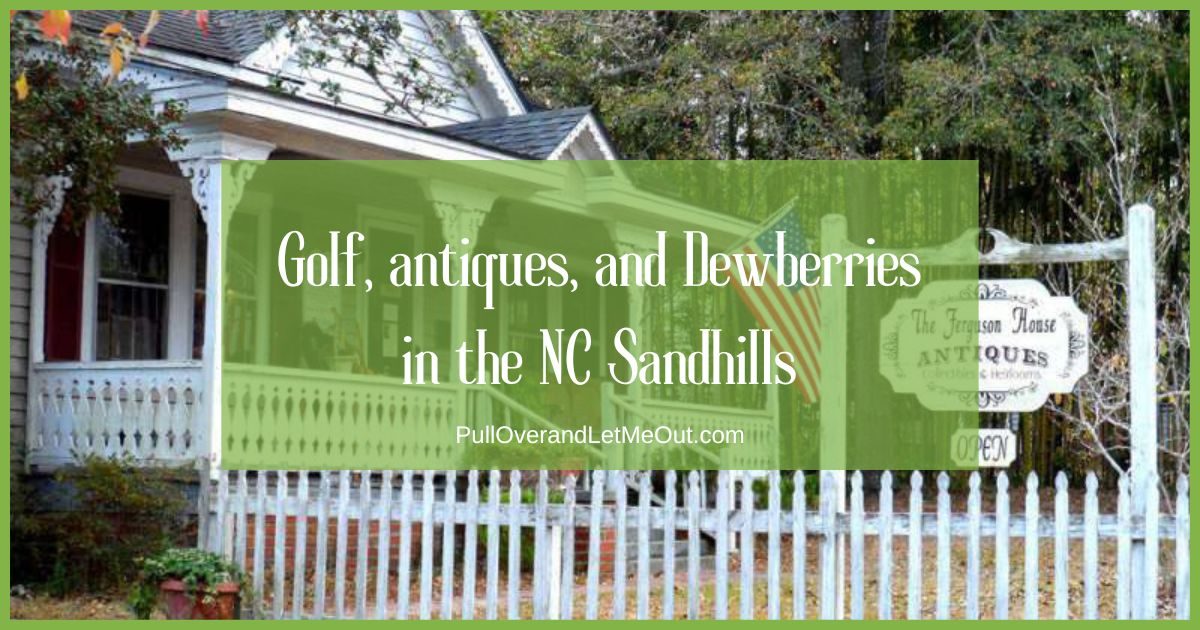 Golf, antiques and Dewberries in the NC Sandhills PullOverandLetMeOut.com