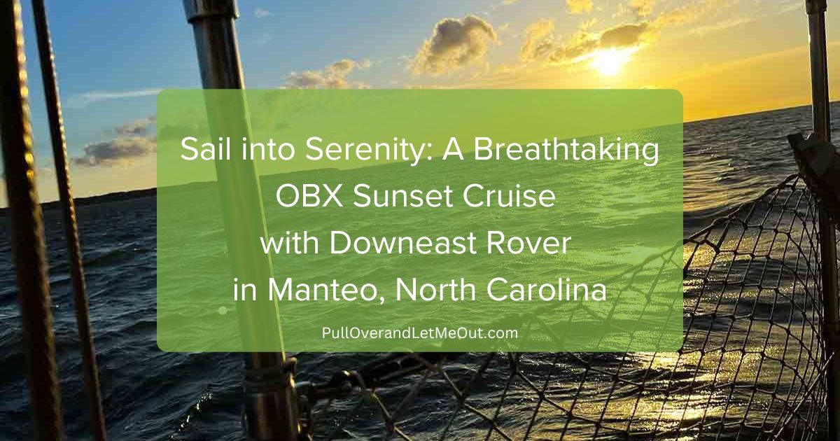 cover photograph for a sunset sailing cruise